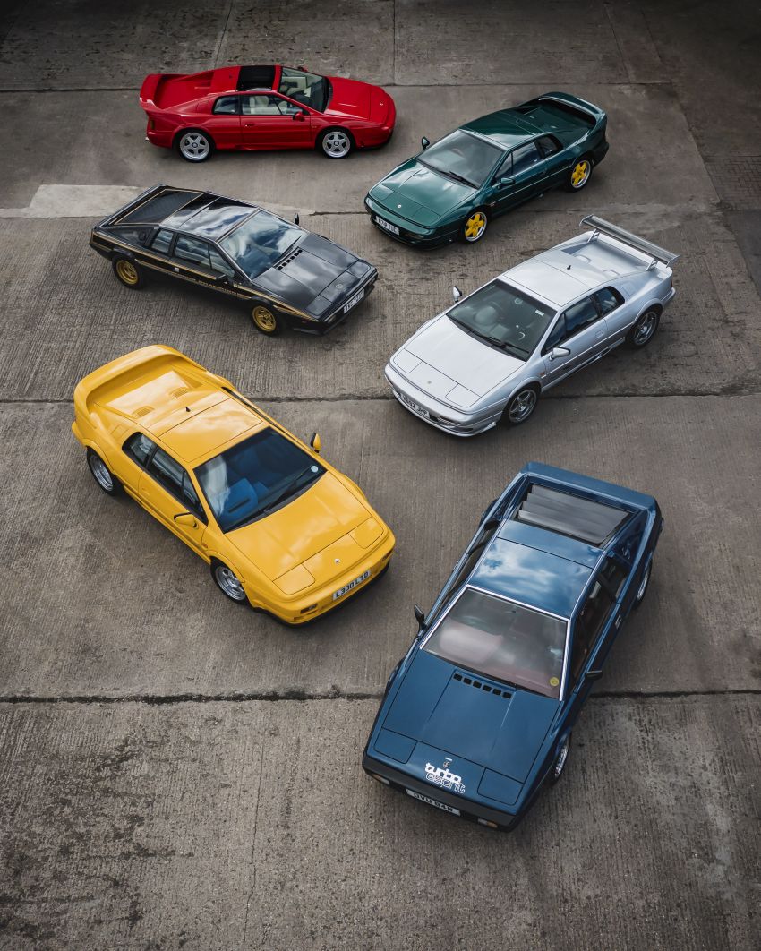 Lotus Esprit: six rare examples headed for the auction 1331511