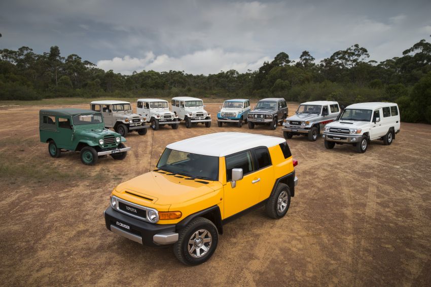 Toyota Land Cruiser 70 Series 70th anniversary special edition – three bodystyles, from RM246k in Australia 1326437