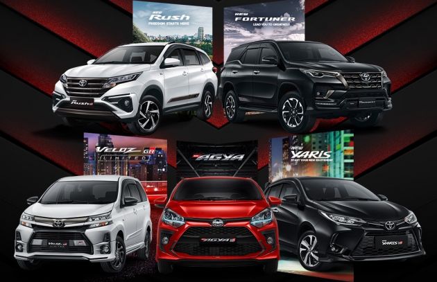 Toyota replaces TRD Sportivo with GR Sport branding for sporty variants in Indonesia, from Agya to Fortuner