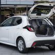 Toyota Yaris ECOVan – hatchback penumpang diubah kepada kenderaan komersial, ruang barang 720 liter