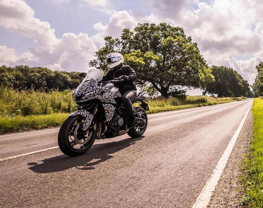 Triumph Tiger Sport 660 sedang diuji – asas sama dengan Trident 660, bakal cabar Yamaha Tracer 7 1335471