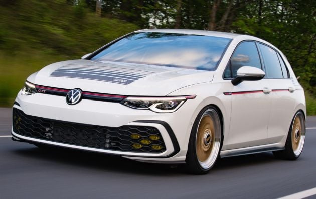 Volkswagen Golf GTI BBS Concept revealed – custom retro Mk8 pays homage to father-daughter Mk2 build