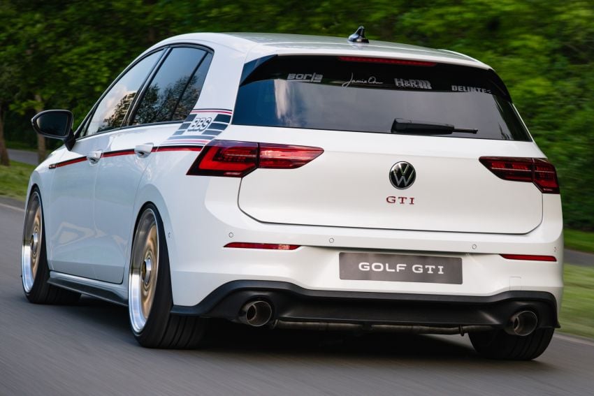 Volkswagen Golf GTI BBS Concept revealed – custom retro Mk8 pays homage to father-daughter Mk2 build 1330863