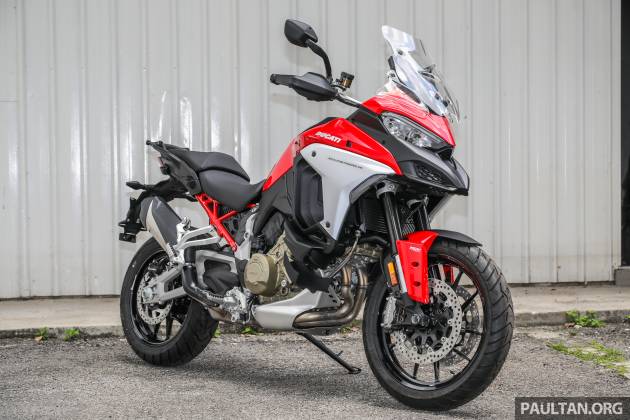 Ducati Multistrada V4 tiba di Malaysia – harga dari RM136k, enjin V4 170 hp, sistem radar untuk V4S