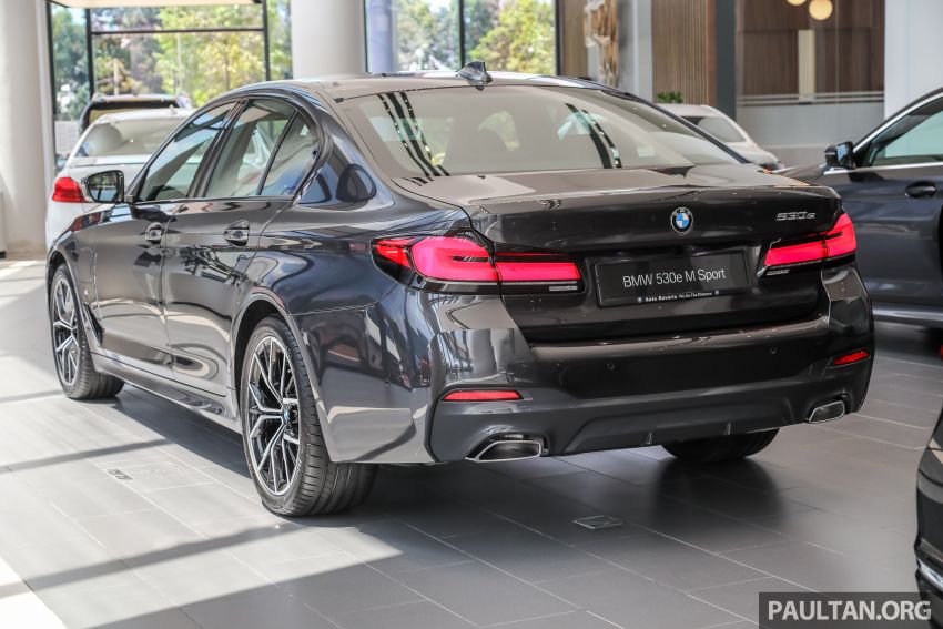 GALLERY: 2021 BMW 530e M Sport facelift in Malaysia – G30 LCI plug-in hybrid priced at RM317,534 1339303