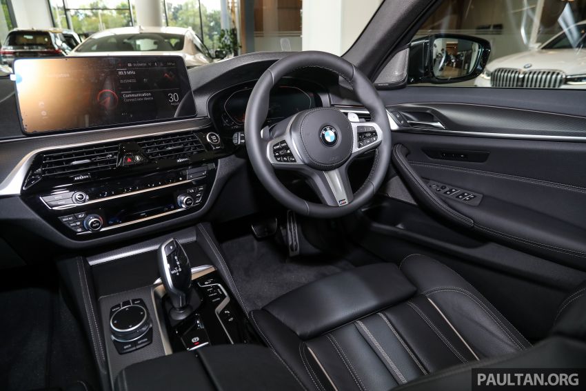 GALLERY: 2021 BMW 530i M Sport facelift in Malaysia – petrol G30 LCI comes with more kit; RM368,122 Image #1340206