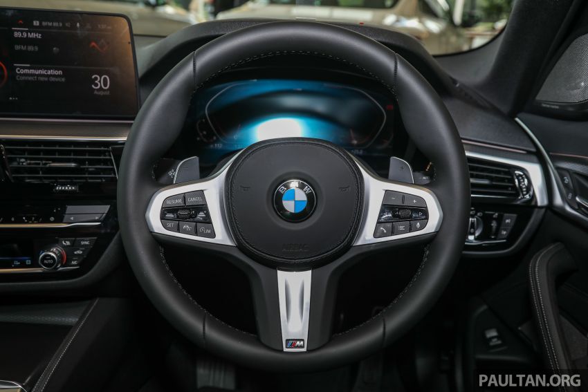 GALLERY: 2021 BMW 530i M Sport facelift in Malaysia – petrol G30 LCI comes with more kit; RM368,122 Image #1340168
