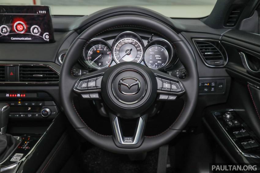 GALLERY: 2021 Mazda CX-9 Skyactiv-G 2.5L Turbo AWD – now with wireless Apple CarPlay; RM336,215 1351377