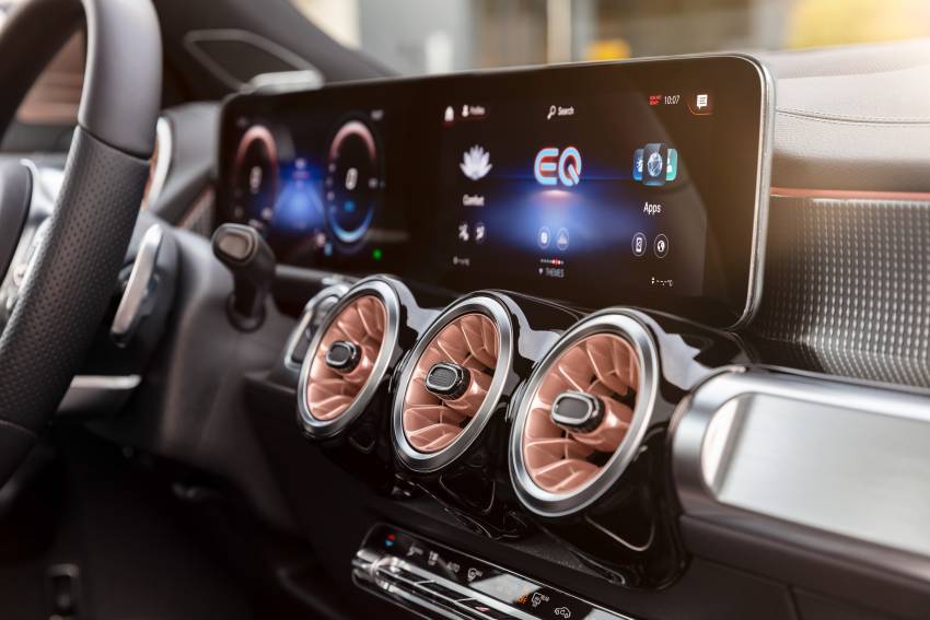 Mercedes-Benz EQB diperkenal – SUV elektrik dengan kuasa sehingga 292 PS, 520 Nm, tujuh tempat duduk Image #1341979