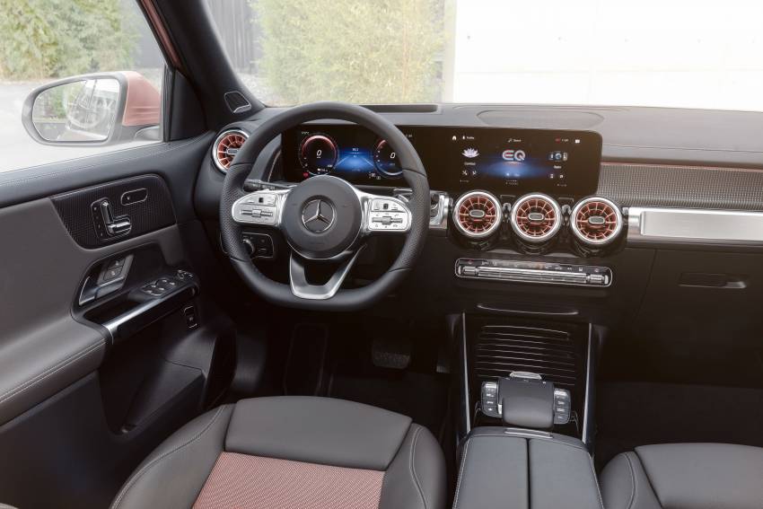 Mercedes-Benz EQB diperkenal – SUV elektrik dengan kuasa sehingga 292 PS, 520 Nm, tujuh tempat duduk Image #1341983