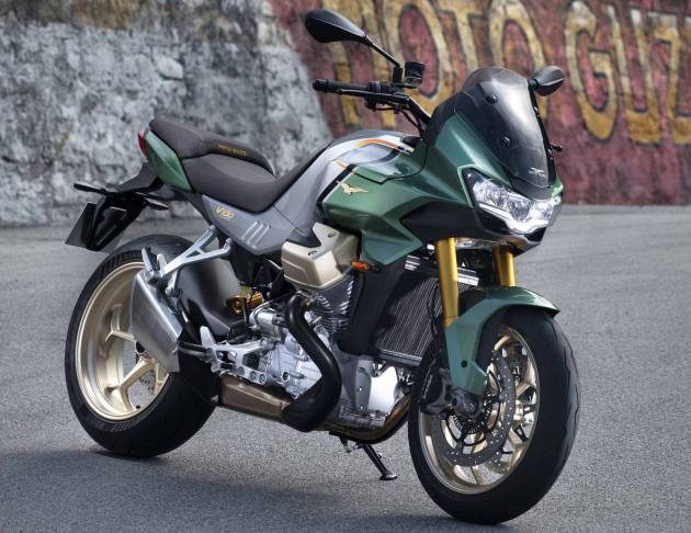 Moto Guzzi V100 Mandello ditunjuk awal dalam teaser