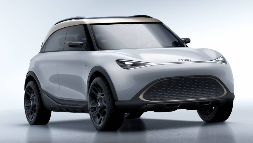 Smart Concept #1 diperkenal – SUV elektrik era baru di bawah pemilikan bersama Geely dan Daimler Group 1343235