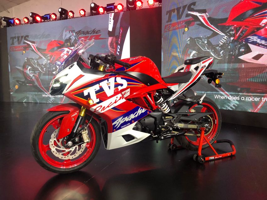 2021 TVS Apache 310RR India launch – Built To Order with two performance packs, Dynamic and Race 1338214