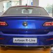 Volkswagen Arteon facelift hit with RM9k price hike in Malaysia – 2.0 TSI 4Motion R-Line now RM258,019