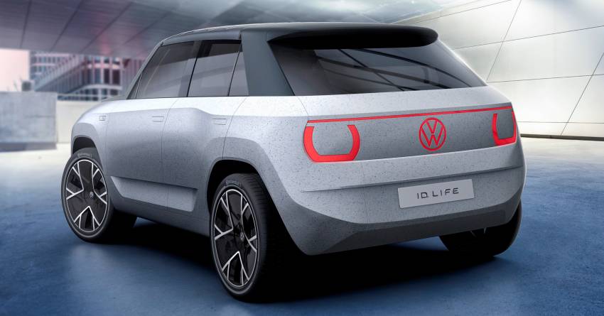 Volkswagen ID. Life Concept diperkenal – EV kelas permulaan dengan konsol permainan video, projector Image #1342970