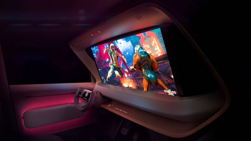 Volkswagen ID. Life Concept diperkenal – EV kelas permulaan dengan konsol permainan video, projector Image #1342943