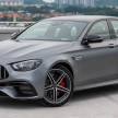 2021 Mercedes-AMG E63S 4Matic+ facelift launched in Malaysia – updated styling, kit; RM1,118,888 with SST