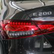 GALERI: Mercedes-Benz E200 Avantgarde facelift 2021 di Malaysia – 197 PS, 320 Nm; harga dari RM327k