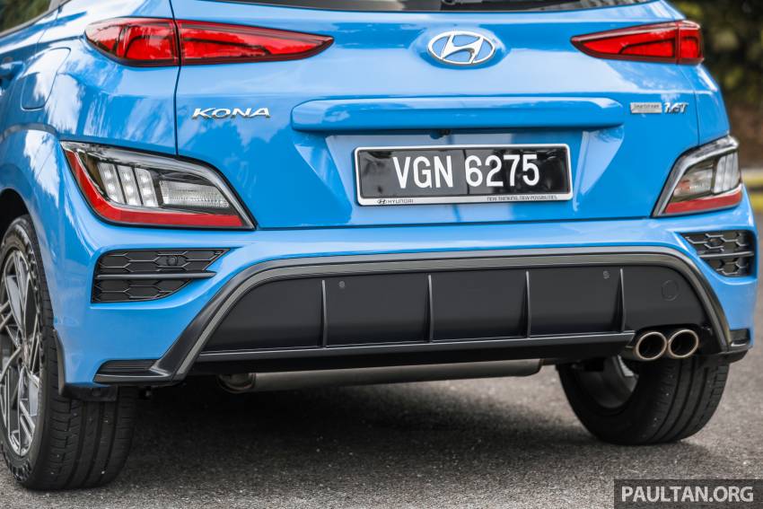 GALERI: Hyundai Kona N Line facelift di atas jalan di Malaysia – model 1.6L turbo lebih sporty, RM157k 1351516