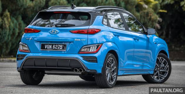 GALLERY: 2021 Hyundai Kona N Line facelift on the road in Malaysia – sportier 1.6 turbo model, RM157k