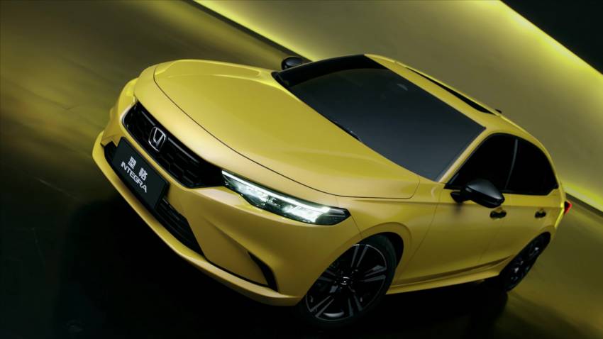 Honda Integra 2022 pasaran China diperkenalkan – Civic dengan muka lain, akan dilancar suku ke-4 2021 Image #1353369