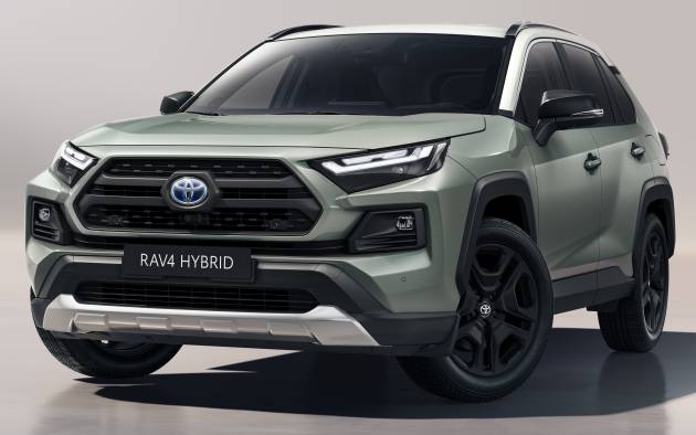 2022 Toyota RAV4 revealed – new headlights, wheels and USB-C ports; Adventure now offered in Europe