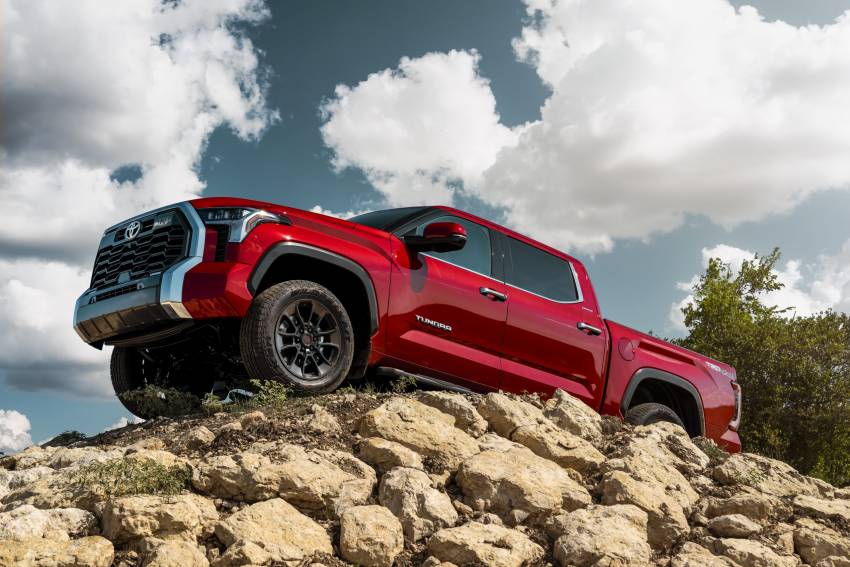 2022 Toyota Tundra – full-sized pick-up debuts with 3.5L twin-turbo V6, 10-spd auto; up to 437 hp, 790 Nm! 1348622