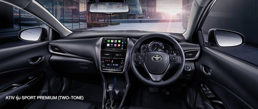 Toyota Vios range updated in Thailand from RM67,784; Sport Premium variant gets AEB, Lane Departure Alert 1348549