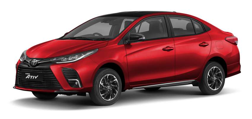 Toyota Vios range updated in Thailand from RM67,784; Sport Premium variant gets AEB, Lane Departure Alert 1348503