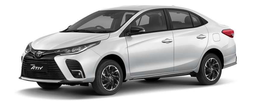 Toyota Vios range updated in Thailand from RM67,784; Sport Premium variant gets AEB, Lane Departure Alert 1348505
