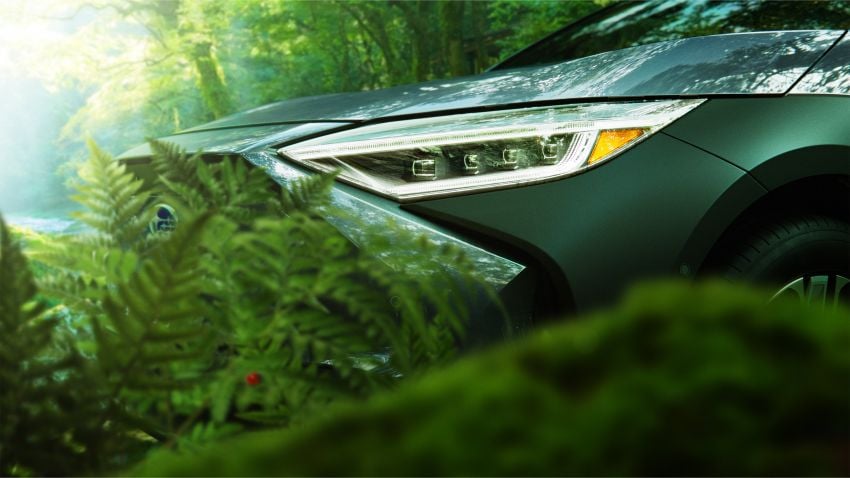 Subaru Solterra 2023 muncul lagi dalam teaser – SUV EV mirip Toyota bZ4X; akan diperkenalkan pada 2022 1339053