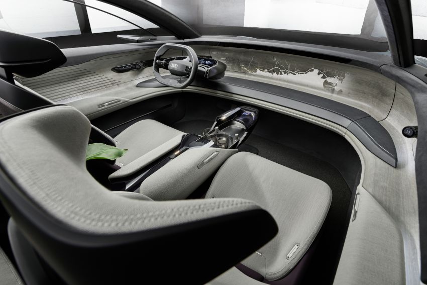 Audi grandsphere concept revealed, previews electric A8 replacement – PPE platform, 720 PS, 750 km range 1341092
