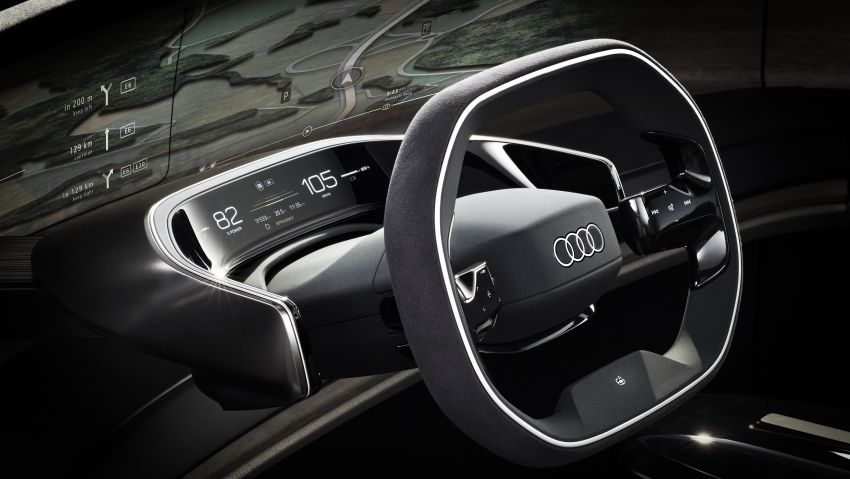 Audi grandsphere concept revealed, previews electric A8 replacement – PPE platform, 720 PS, 750 km range 1341094