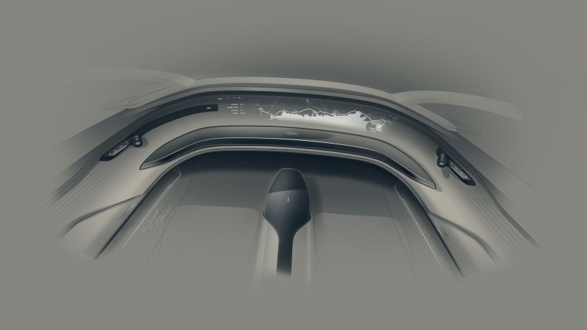 Audi grandsphere concept revealed, previews electric A8 replacement – PPE platform, 720 PS, 750 km range 1341126