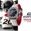 Casio Edifice ECB-S100HR Honda Racing Championship White Edition diperkenalkan – RM1,750