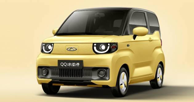 Chery QQ Ice Cream to be launched on December 28 in China – EV city car available in 3 variants; from RM20k