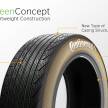 Continental Conti GreenConcept tyre debuts in Munich – uses over 50% sustainable materials, retreadable