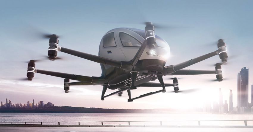 EHang 216 flying taxi to be tested in Bali, Indonesia this October – public will get to use service in 2022 Image #1341730