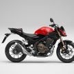 Honda CB500R, CB500F dan CB500X diperbaharui – enjin Euro 5, fork USD Showa, brek cakera berkembar