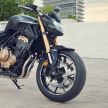 Honda CB500R, CB500F dan CB500X diperbaharui – enjin Euro 5, fork USD Showa, brek cakera berkembar