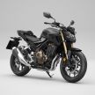 Honda CB500R, CB500F dan CB500X diperbaharui – enjin Euro 5, fork USD Showa, brek cakera berkembar