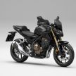 Honda CB500R, CB500F dan CB500X diperbaharui – enjin Euro 5, fork USD Showa, brek cakera berkembar