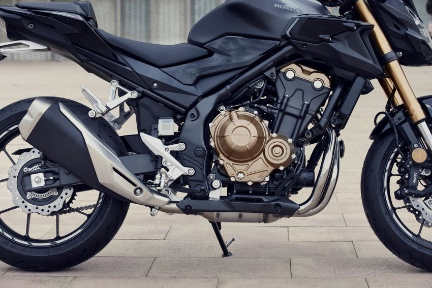 Honda CB500R, CB500F dan CB500X diperbaharui – enjin Euro 5, fork USD Showa, brek cakera berkembar 1340486