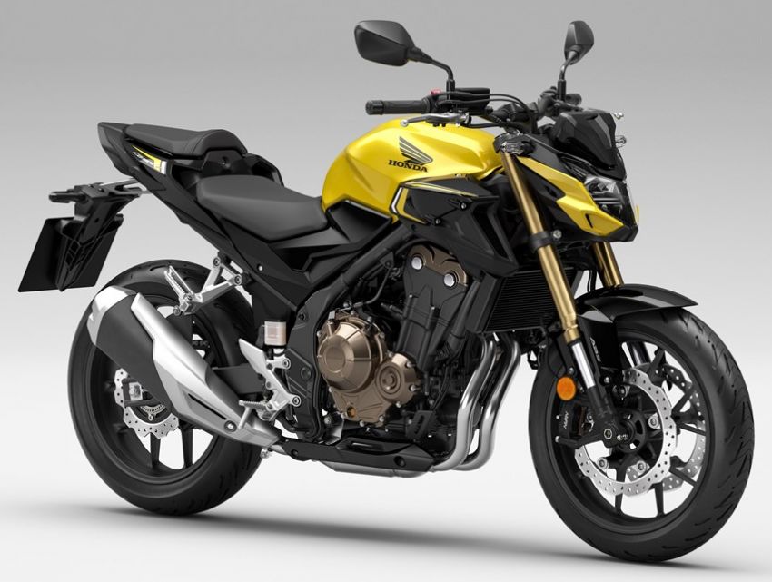 Honda CB500R, CB500F dan CB500X diperbaharui – enjin Euro 5, fork USD Showa, brek cakera berkembar 1340532