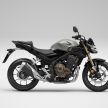 Honda CB500R, CB500F dan CB500X diperbaharui – enjin Euro 5, fork USD Showa, brek cakera berkembar