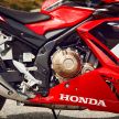 Honda CB500R, CB500F dan CB500X diperbaharui – enjin Euro 5, fork USD Showa, brek cakera berkembar