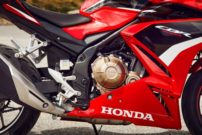 Honda CB500R, CB500F dan CB500X diperbaharui – enjin Euro 5, fork USD Showa, brek cakera berkembar 1340599