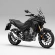 Honda CB500R, CB500F dan CB500X diperbaharui – enjin Euro 5, fork USD Showa, brek cakera berkembar