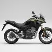 Honda CB500R, CB500F dan CB500X diperbaharui – enjin Euro 5, fork USD Showa, brek cakera berkembar