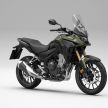 Honda CB500R, CB500F dan CB500X diperbaharui – enjin Euro 5, fork USD Showa, brek cakera berkembar